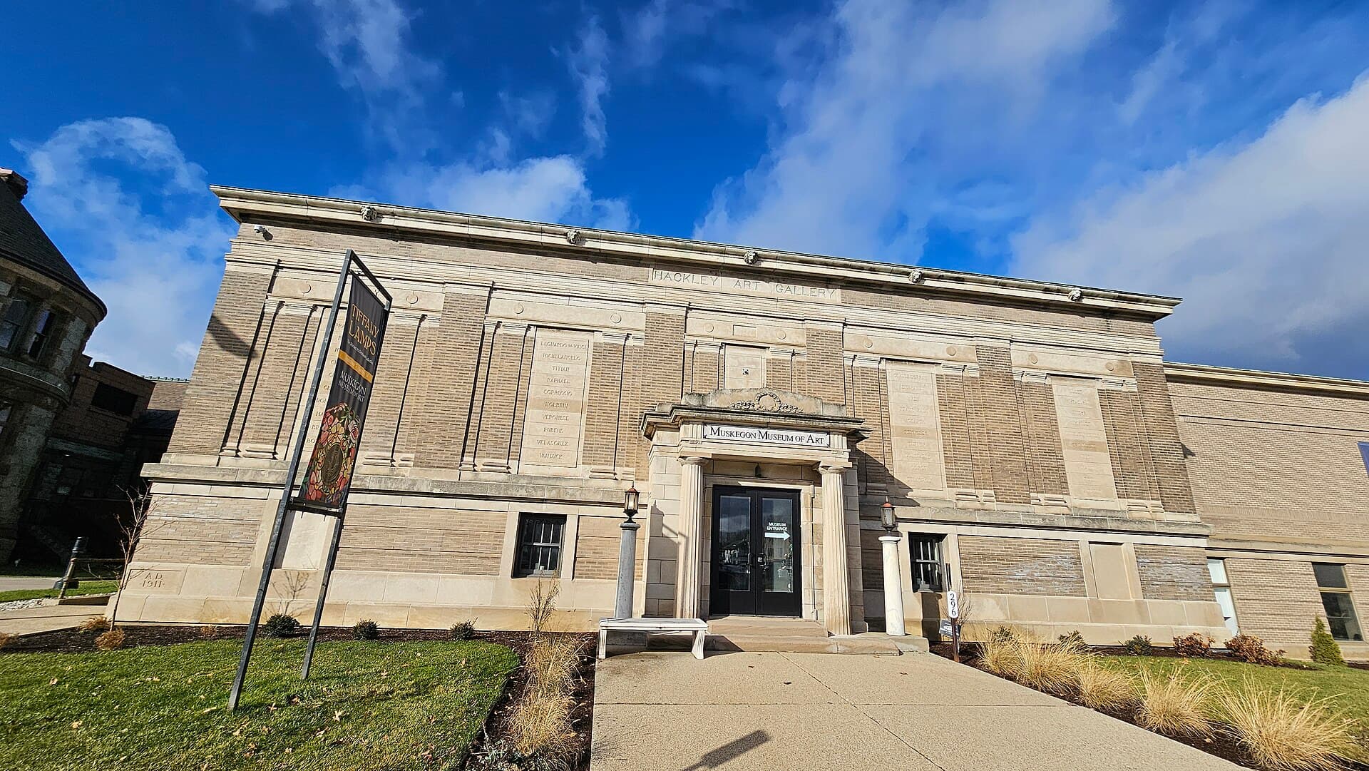 The 1912 Hackley Art Gallery building, home of the Muskegon Museum of Art